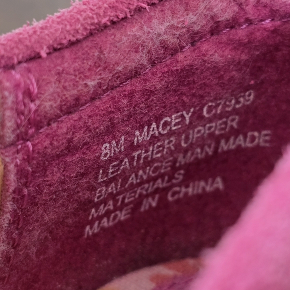 MIA Macey Suede Leather Slip-on Pink Mocassin Women's Size 8M - Picture 6 of 8